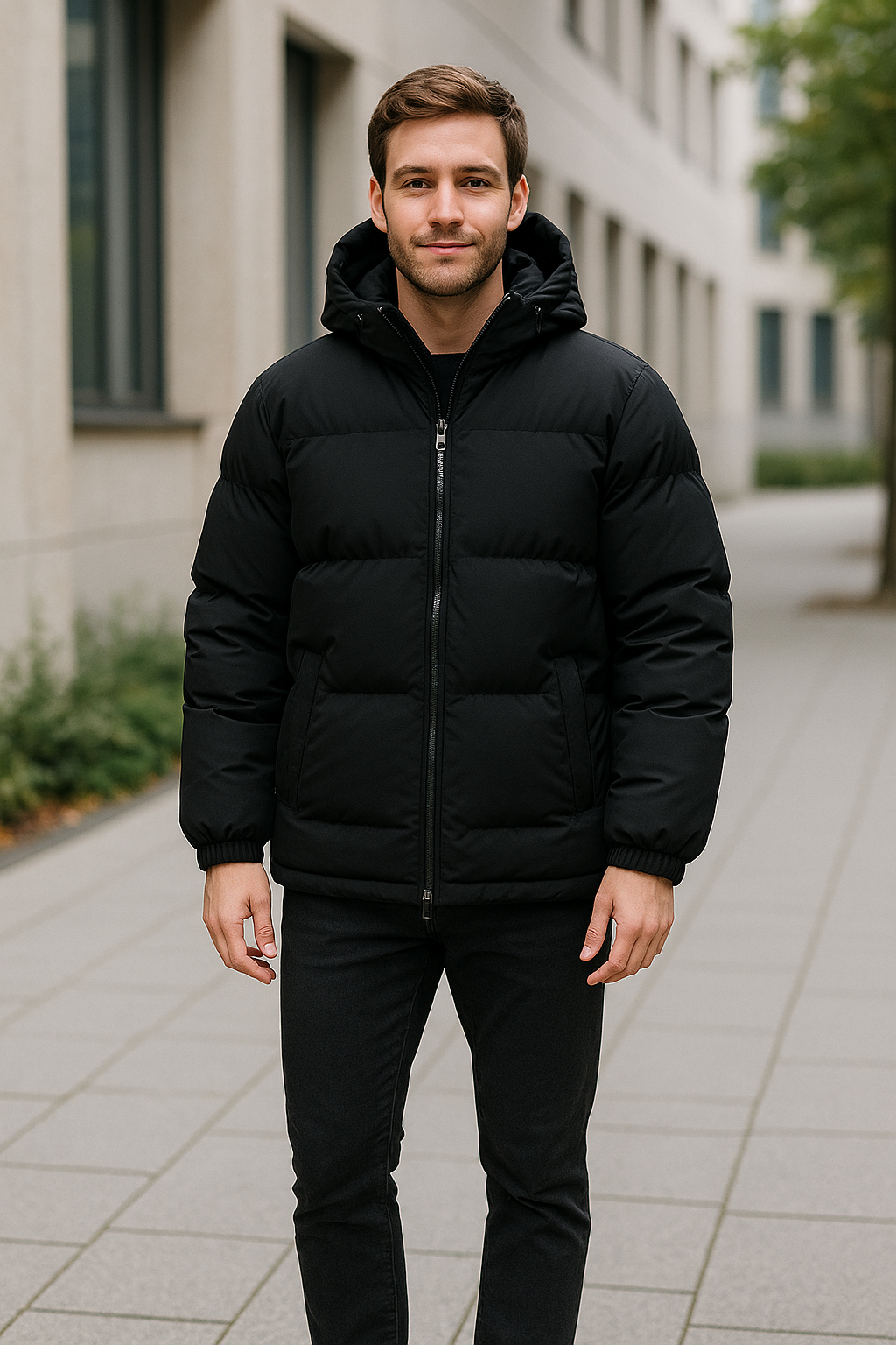 Heren Parka Jas Met Capuchon, Dikke Katoen Gewatteerde Winterjas, Casual Warme Streetwear | VIQA VIQA© NEDERLAND