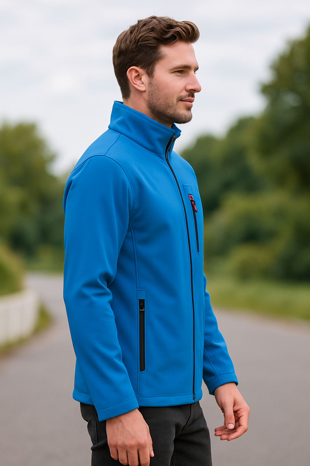 Heren Softshell Jas, Waterdichte Windjack Voor Wandelen, Kamperen, Outdoor Reizen, Lente En Herfst | VIQA VIQA© NEDERLAND
