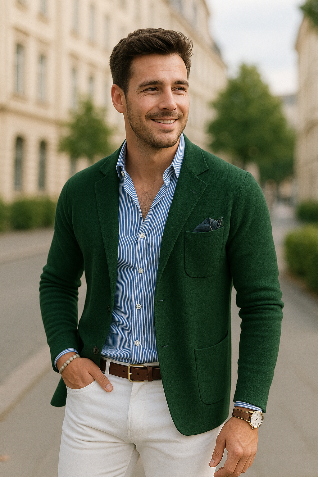 Heren Slim Pasvorm Blazerjasje, Effen Enkel-Breasted Kostuumjasje, Vrijetijdskleding Voor Bruiloft | VIQA VIQA© NEDERLAND