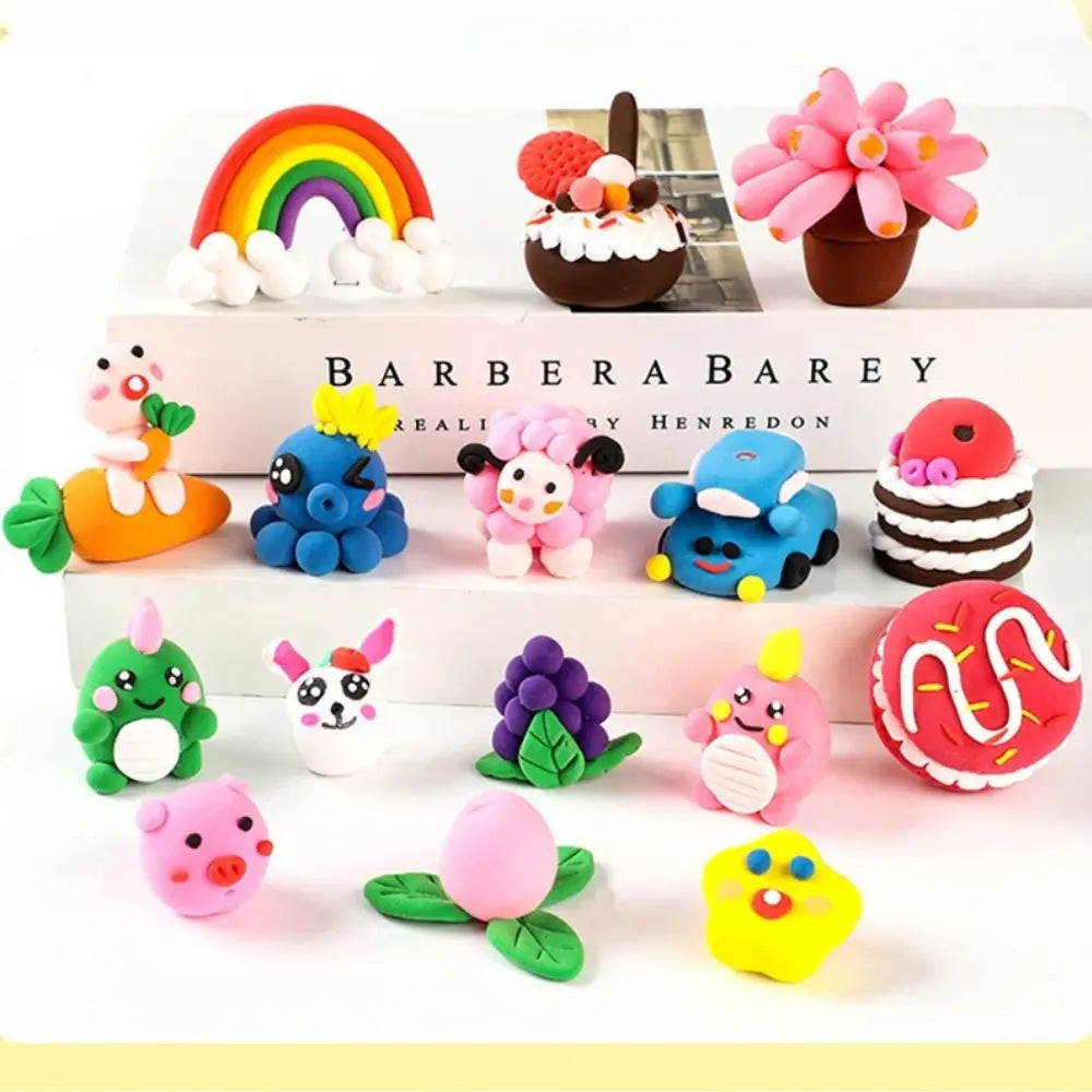 36 Kleuren Polymeer Luchtdroge Boetseerklei VIQA© NEDERLAND