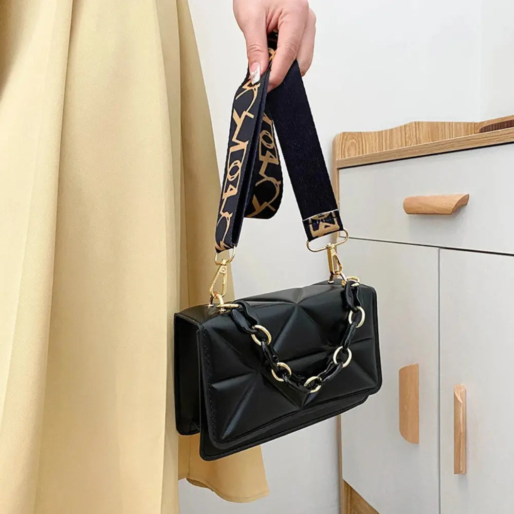 PU Leren Schoudertas Voor Dames VIQA© NEDERLANDZwart