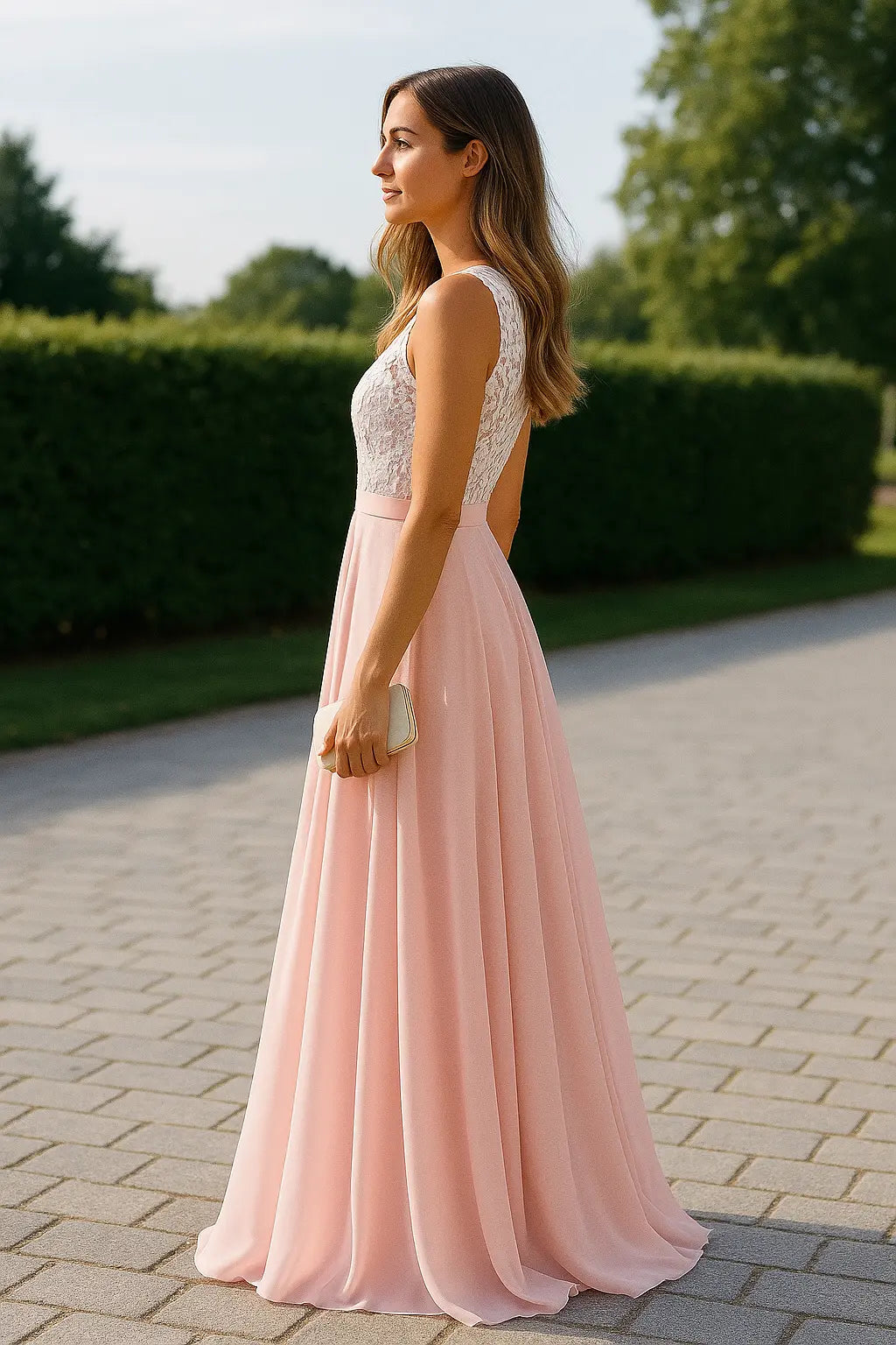 Dames Boho Maxi Jurk, Mouwloze Hollow Out Strand Jurk, Avond Feest Outfit | VIQA VIQA© NEDERLAND