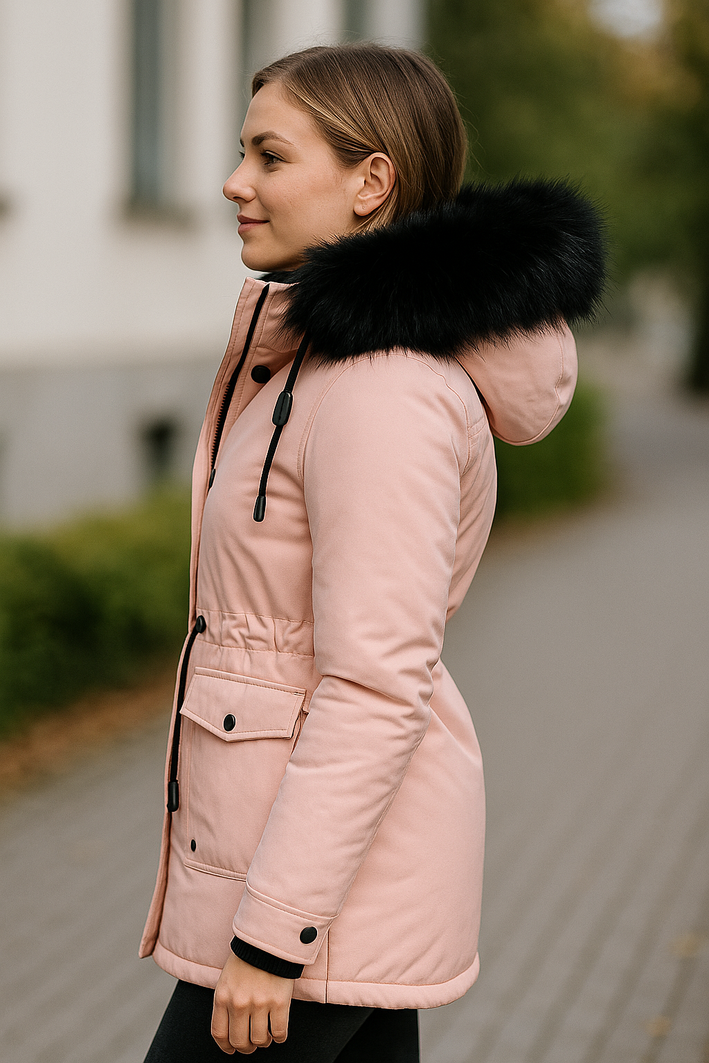 Dikke Pluche Parka Voor Dames, Winterjack Van Katoen Met Capuchon En Bontkraag, Warme Jas | VIQA VIQA© NEDERLAND