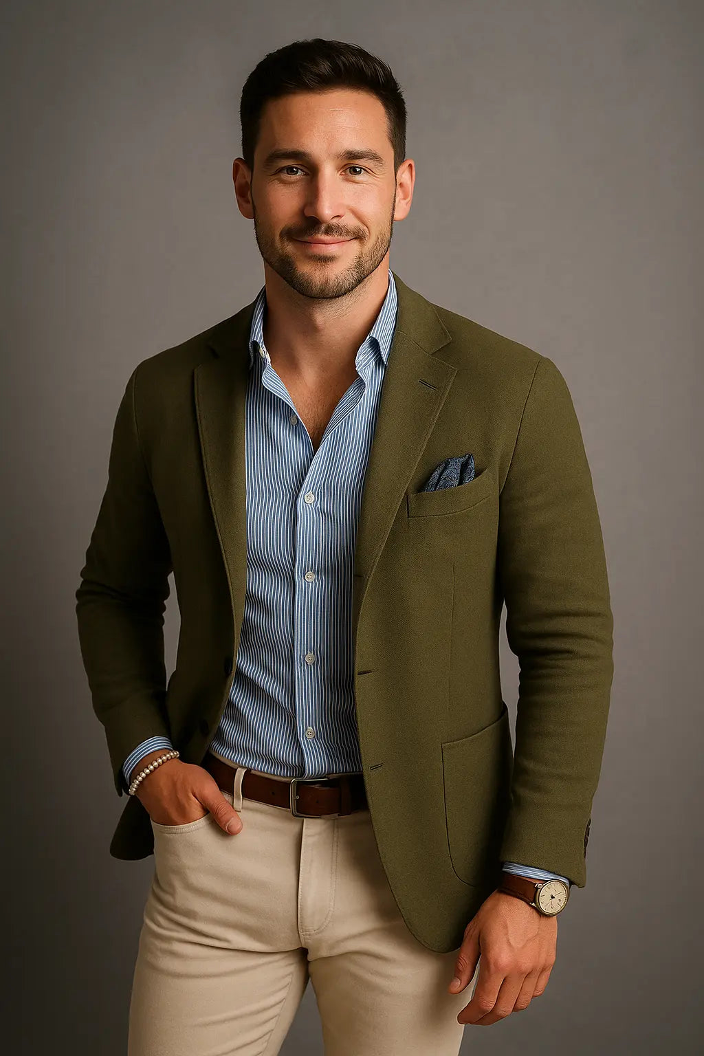 Rico Heren Blazer Met Lange Mouw VIQA© NEDERLANDGeel-2XL