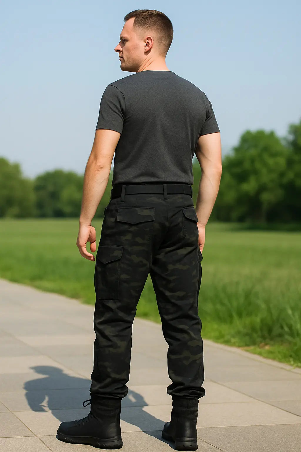 Heren Tactische Cargojoggingbroek, Outdoor Camouflagebroek, Lichtgewicht Jacht- en Wandelwerkkleding | VIQA VIQA© NEDERLAND