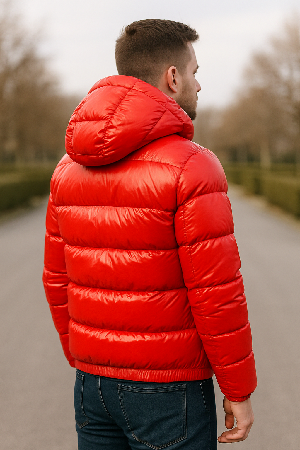Winter Donsjas Voor Heren, Waterdichte Lichtgewicht Glanzende Parka Van Eendendons, Casual Outdoorjas | VIQA VIQA© NEDERLAND