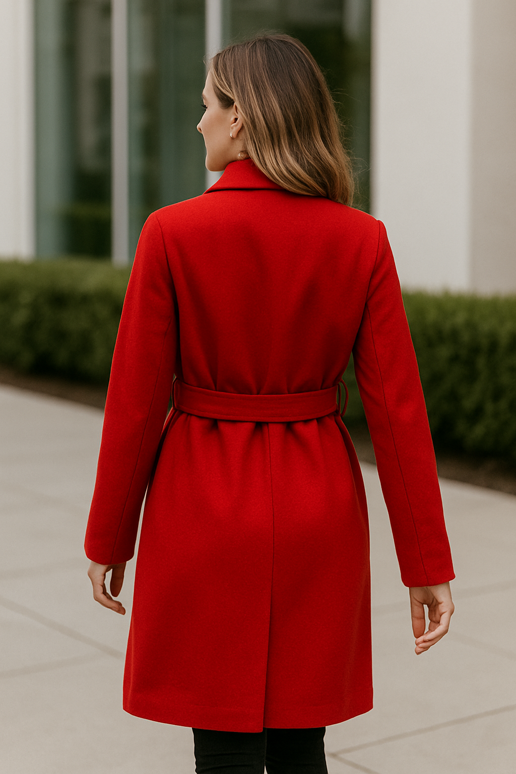 Dames Wollen Trenchcoat, Double Breasted Overcoat, Elegante Herfst Winter Casual Jas | VIQA VIQA© NEDERLAND