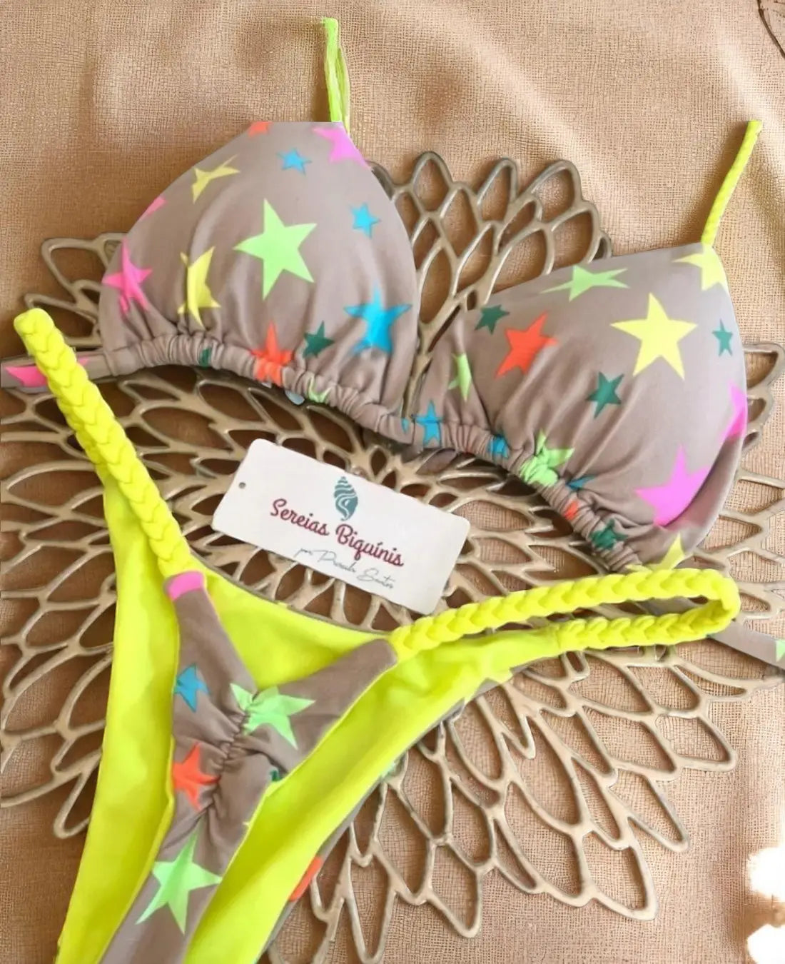 Dames Badpak Brazilian Gewatteerd Zwemkleding Voor Zomer | VIQA VIQA© NEDERLANDGeel-2XL