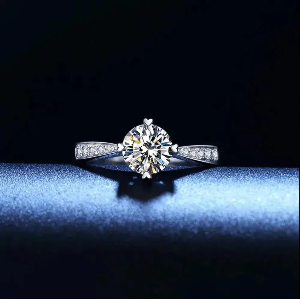 Elegante 925 Sterling Zilveren Zirkoon Damesring VIQA© NEDERLAND