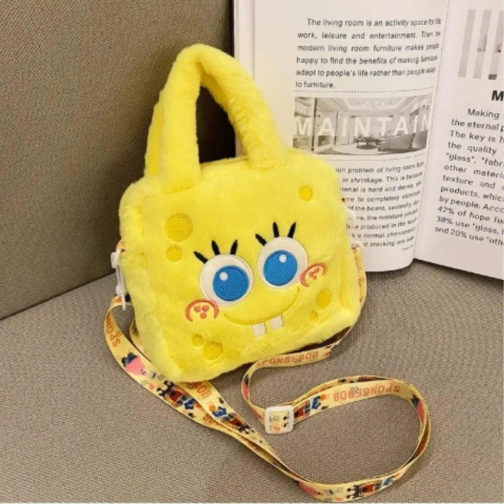 Schattige Pluche Handtas VIQA© NEDERLANDGeel