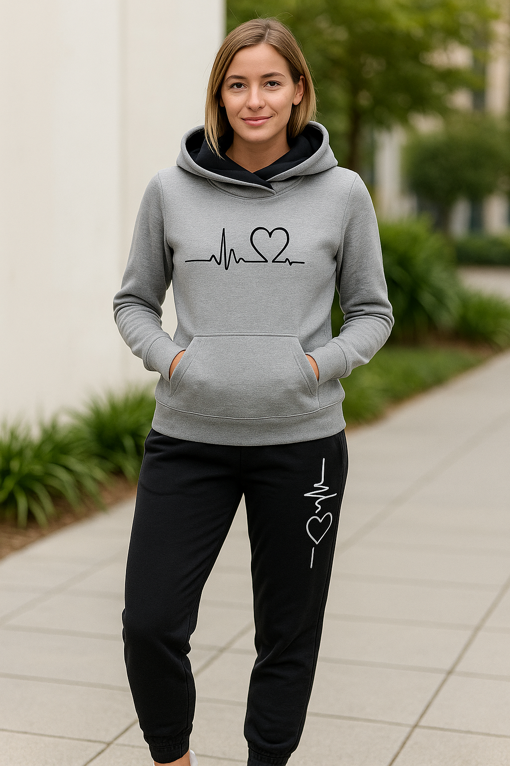 Damestrainingspak Tweedelige Set, Pullover Hoodie Met Joggingbroek, Herfst Winter Casual Sportswear | VIQA VIQA© NEDERLAND