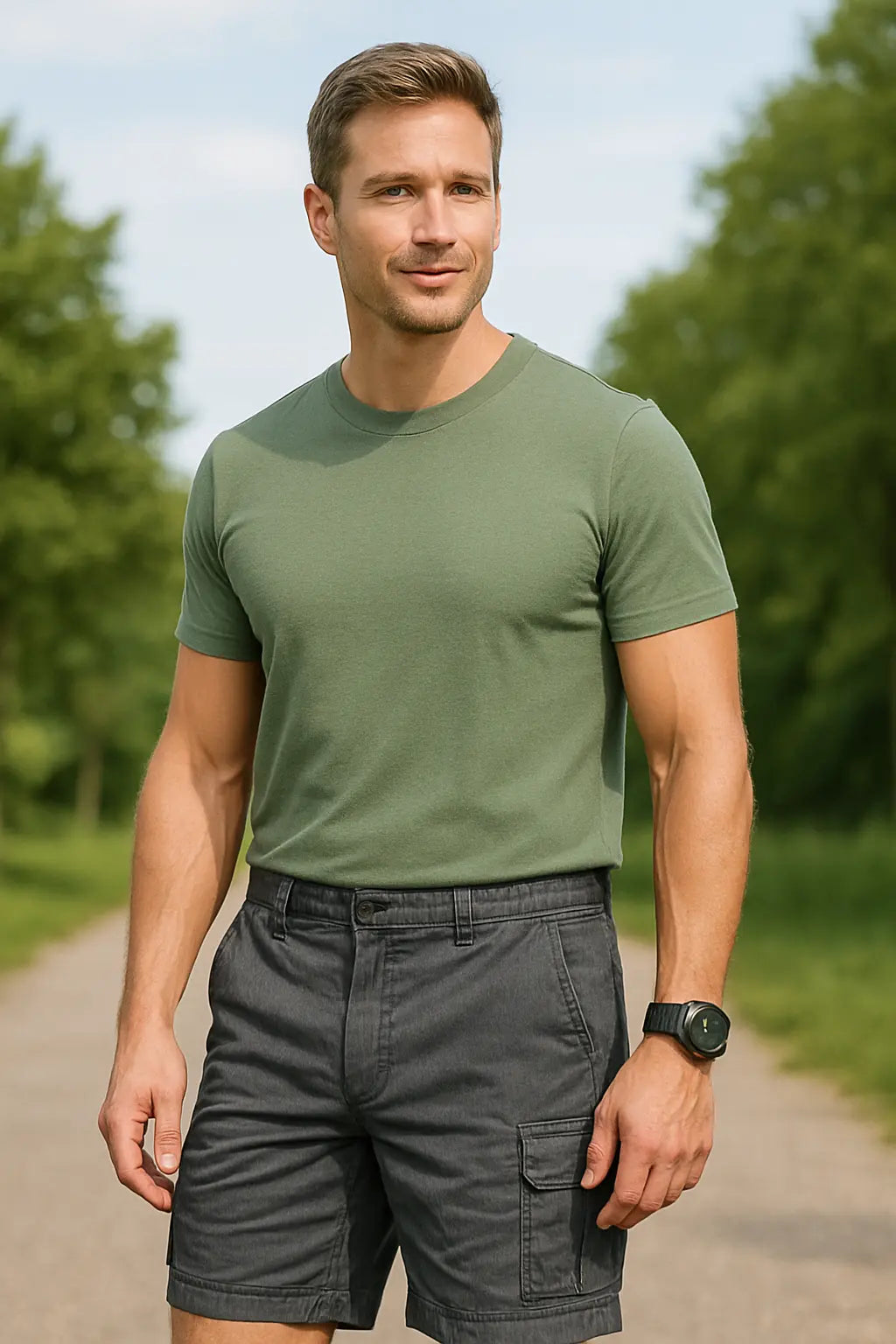 Heren Zomer Cargoshort, Loszittende Strandshort Met Zakken, Casual Patchwork Kleding| VIQA VIQA© NEDERLAND