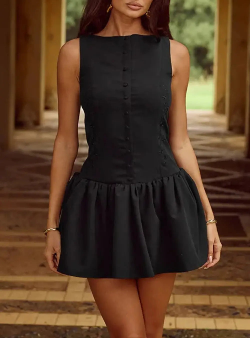 Josephine Elegant Zomer Mini-Jurk VIQA© NEDERLAND