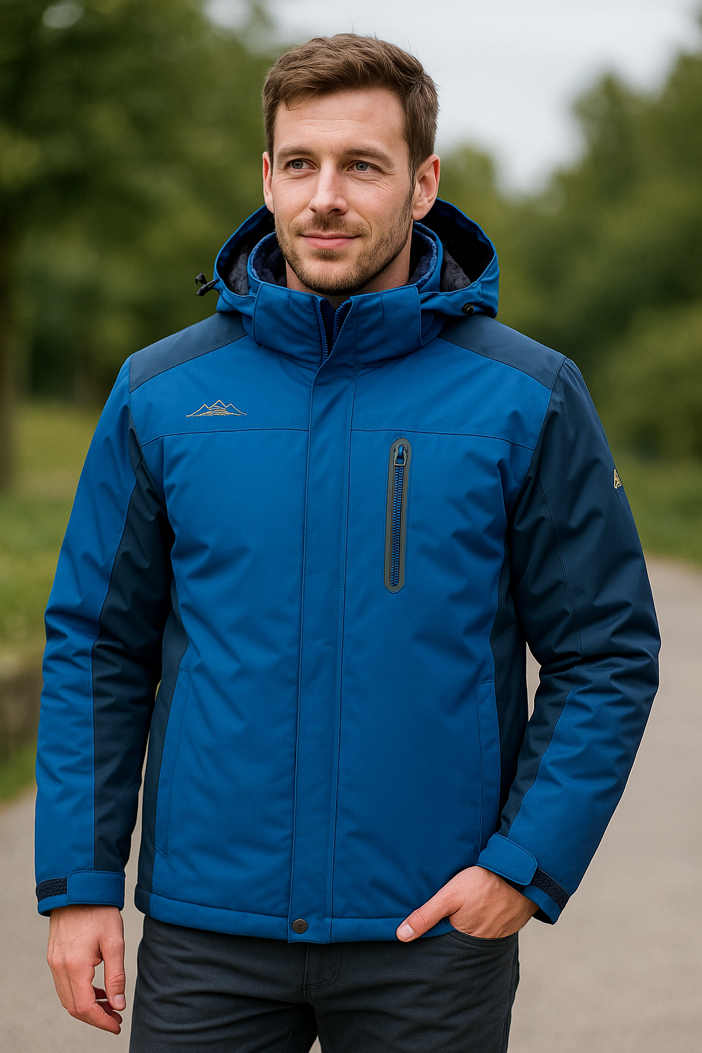 Waterdichte Jas Met Capuchon Voor Heren, Winter Outdoor Windjack Mantel | VIQA VIQA© NEDERLAND