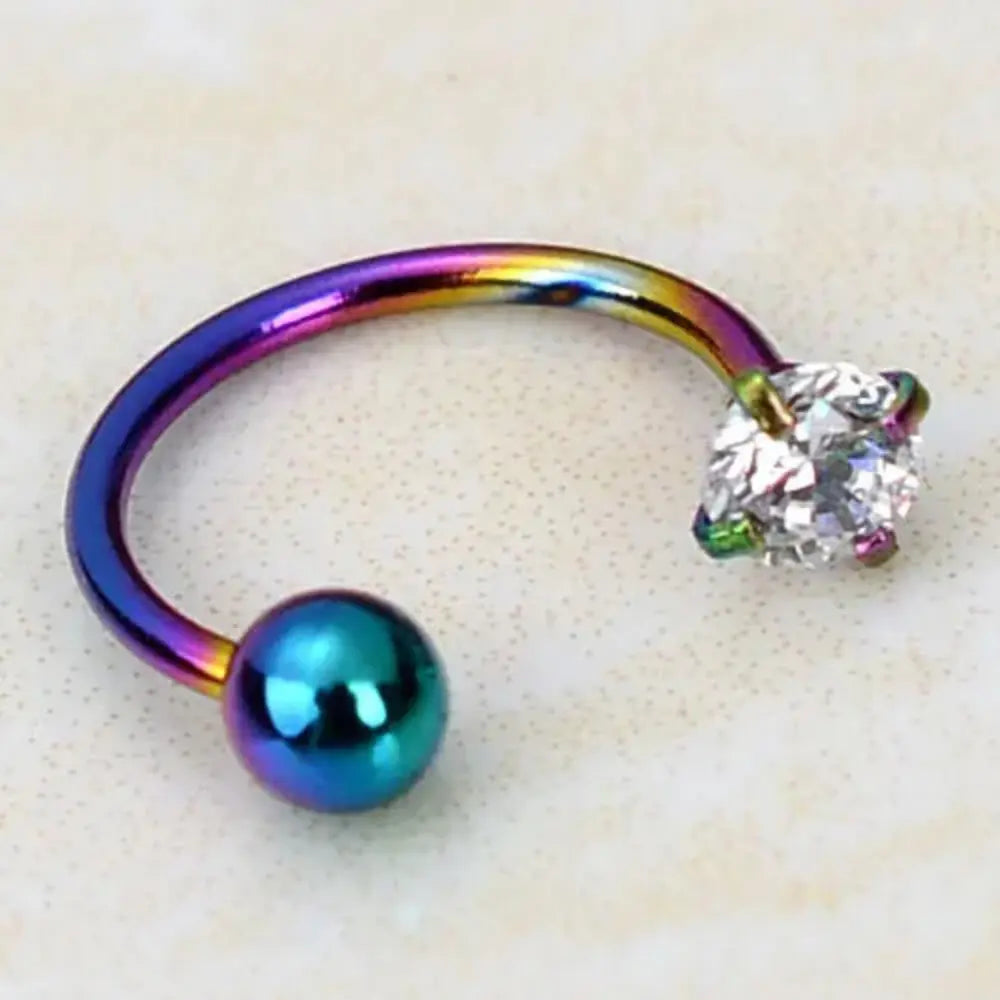 Roestvrijstalen Kristallen Oorbellen VIQA© NEDERLANDVeelkleurig