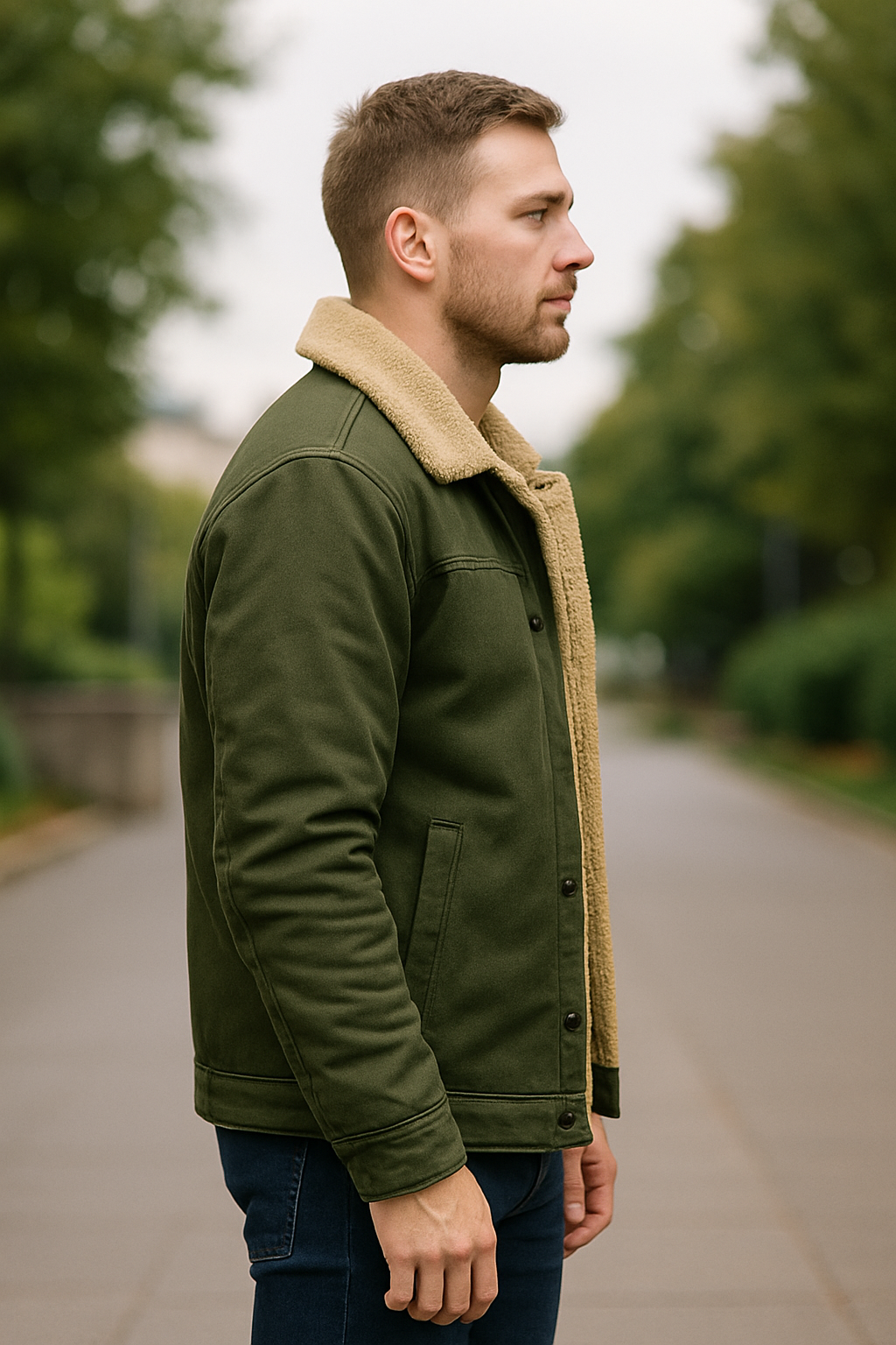 Heren Winter Fleece Jas, Dikke Warme Pluche Jas, Casual Herfst Bovenkleding | VIQA VIQA© NEDERLAND