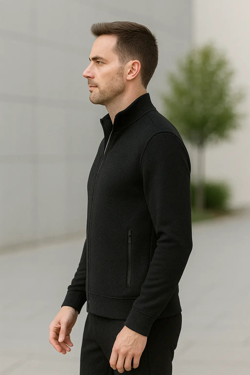 Casual Jas En Broek Voor Heren, Trainingspak Met Lange Mouwen En Ritssluiting | VIQA VIQA© NEDERLAND