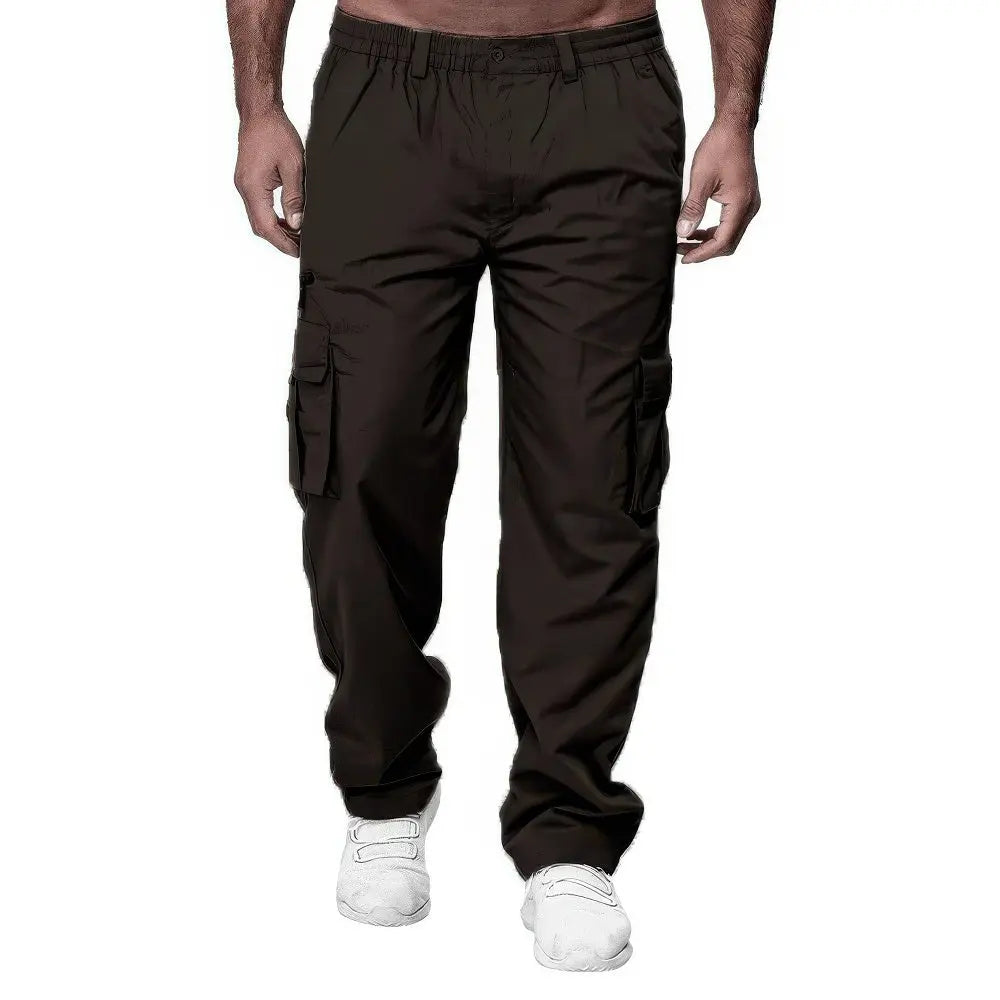 Heren Jogger Cargo Broek VIQA© NEDERLANDZwart-3XL