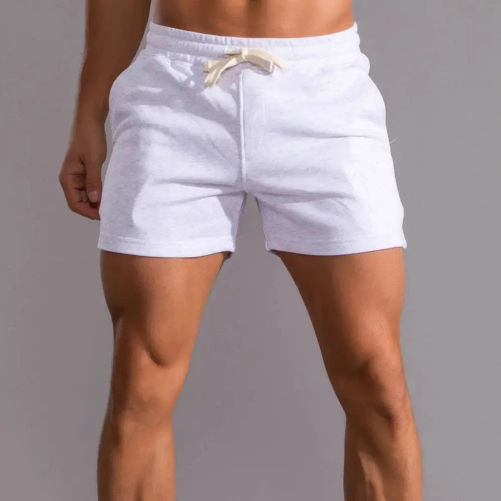 Jeremy Herenkatoenen Casual Zomershort VIQA© NEDERLANDWit-4XL