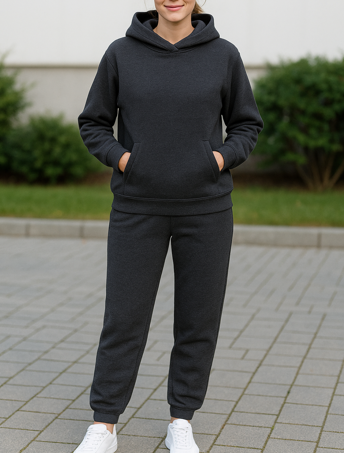 Dames Casual Tweedelige Hoodie en Sweater Broek Set, Verdikte Lange Mouwen Outfit | VIQA VIQA© NEDERLAND