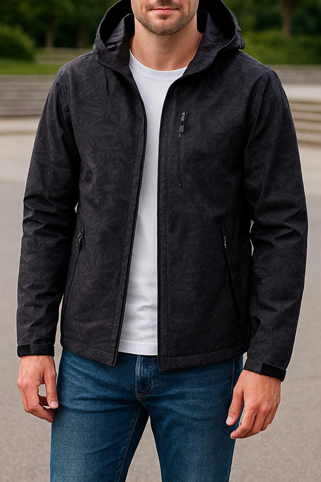 Heren Outdoor Jack, Lichtgewicht Windjack Met Zakken Winter Klimmen Jas | VIQA VIQA© NEDERLAND