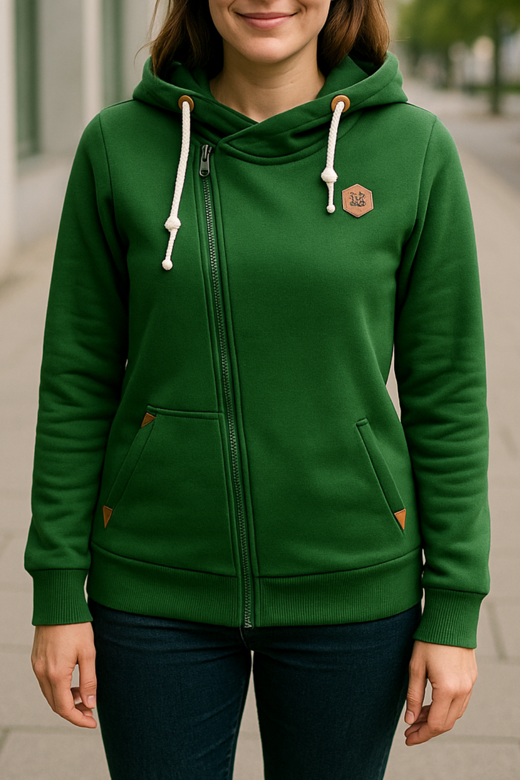 Sporttrui Hoodie Jas Voor Dames, Open Vest Met Ritssluiting Aan De Zijkant, Dunne Zomerse Mode Jas | VIQA VIQA© NEDERLAND