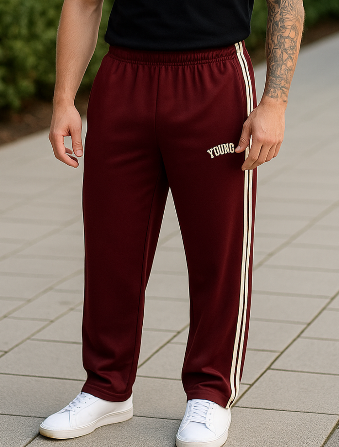 Sneldrogende sportbroek voor heren, Joggers met ritssluiting voor basketbal, hardlopen en training | VIQA VIQA© NEDERLAND