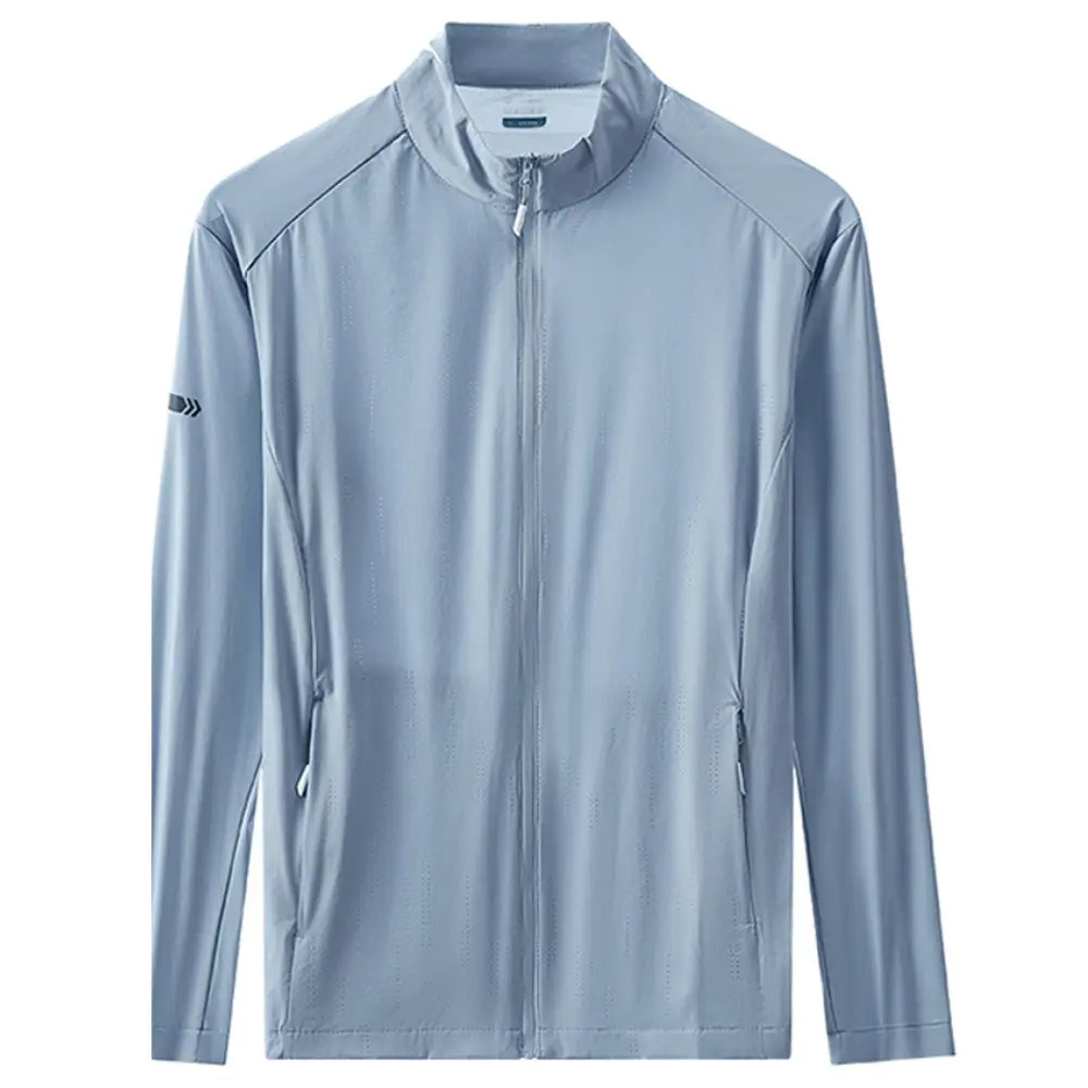 Zomerjassen Heren UPF 40+ UV-Bestendige VIQA© NEDERLANDBlauw-8XL