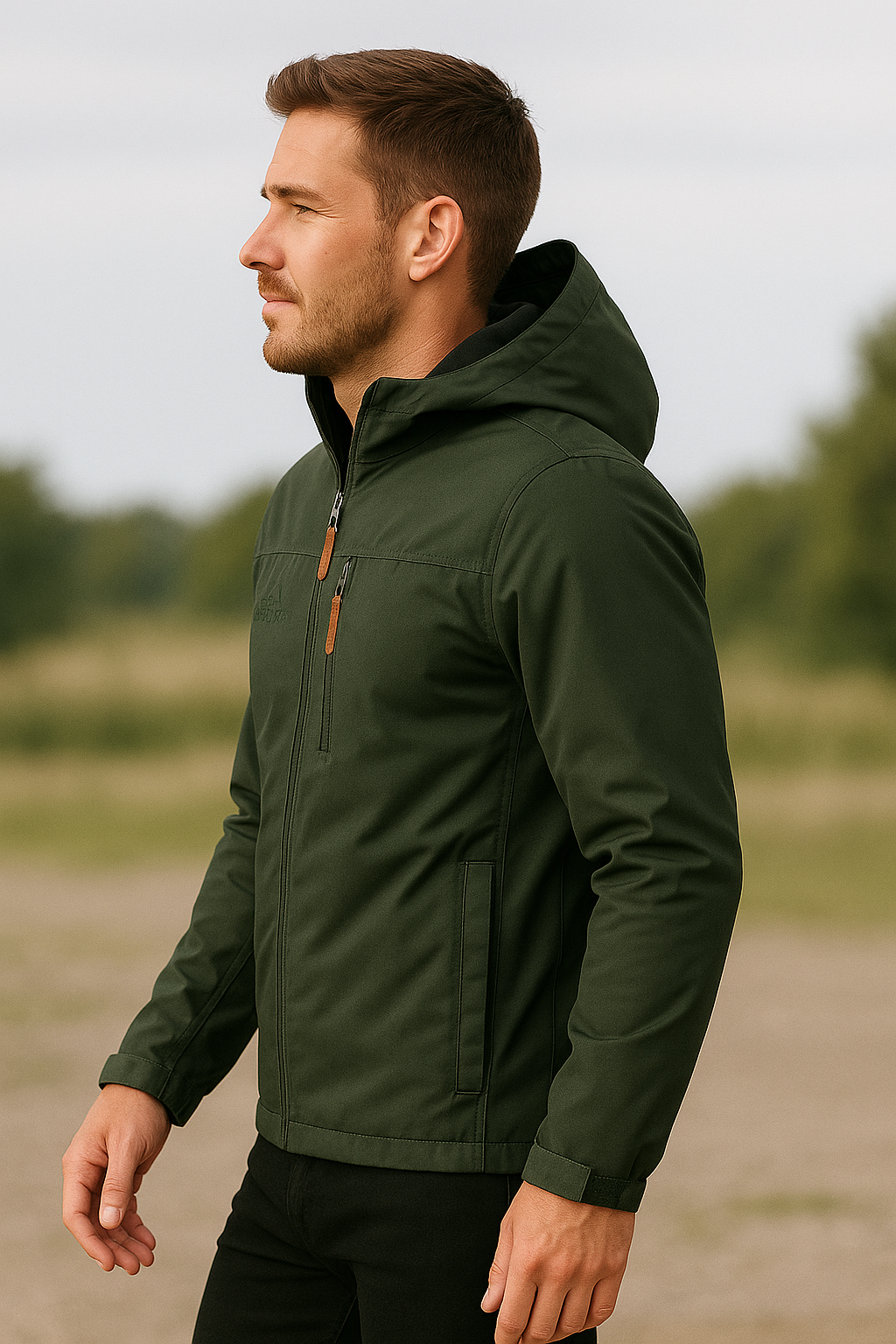 Waterdichte Windjack Met Capuchon Voor Heren, Lichtgewicht Outdoor Camping Sportjas | VIQA VIQA© NEDERLAND