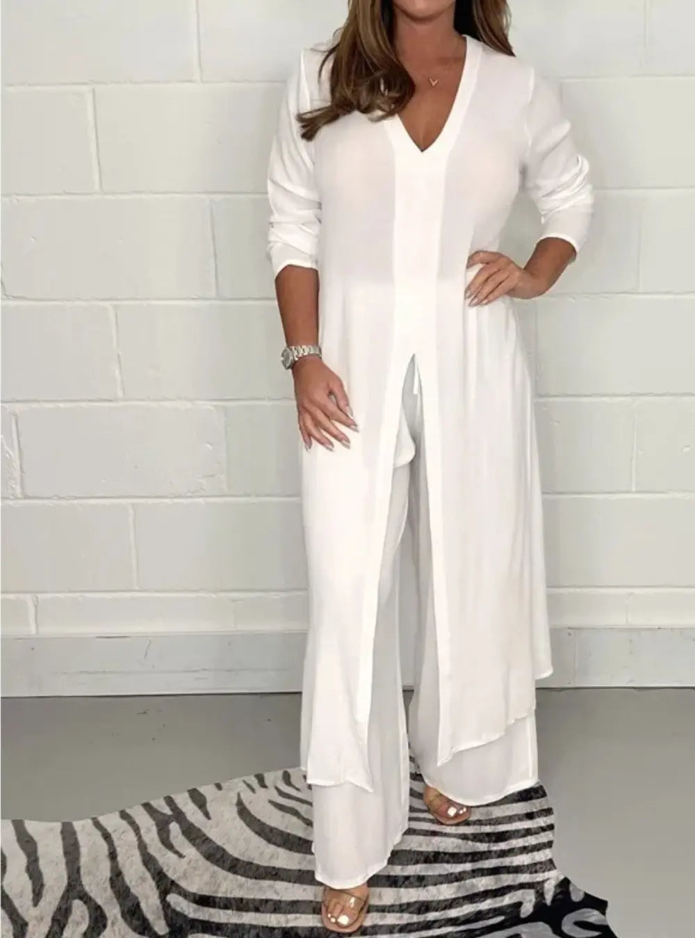 Alison 2 Delige Vestjurkenset VIQA© NEDERLAND