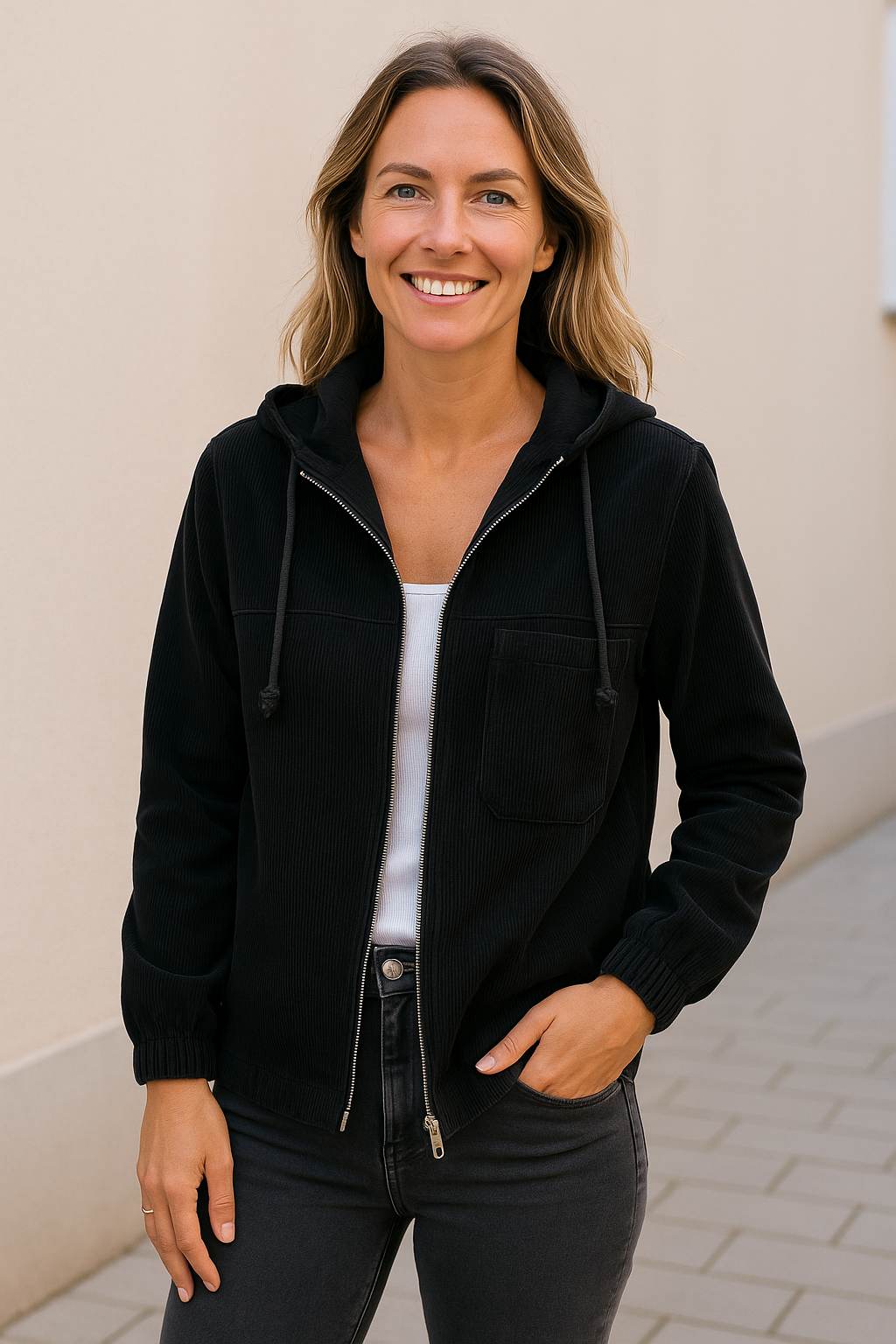 Dames Winterjas, Jas Met Capuchon En Rits Met Zakken, Dikke Warme Casual Bovenkleding | VIQA VIQA© NEDERLAND