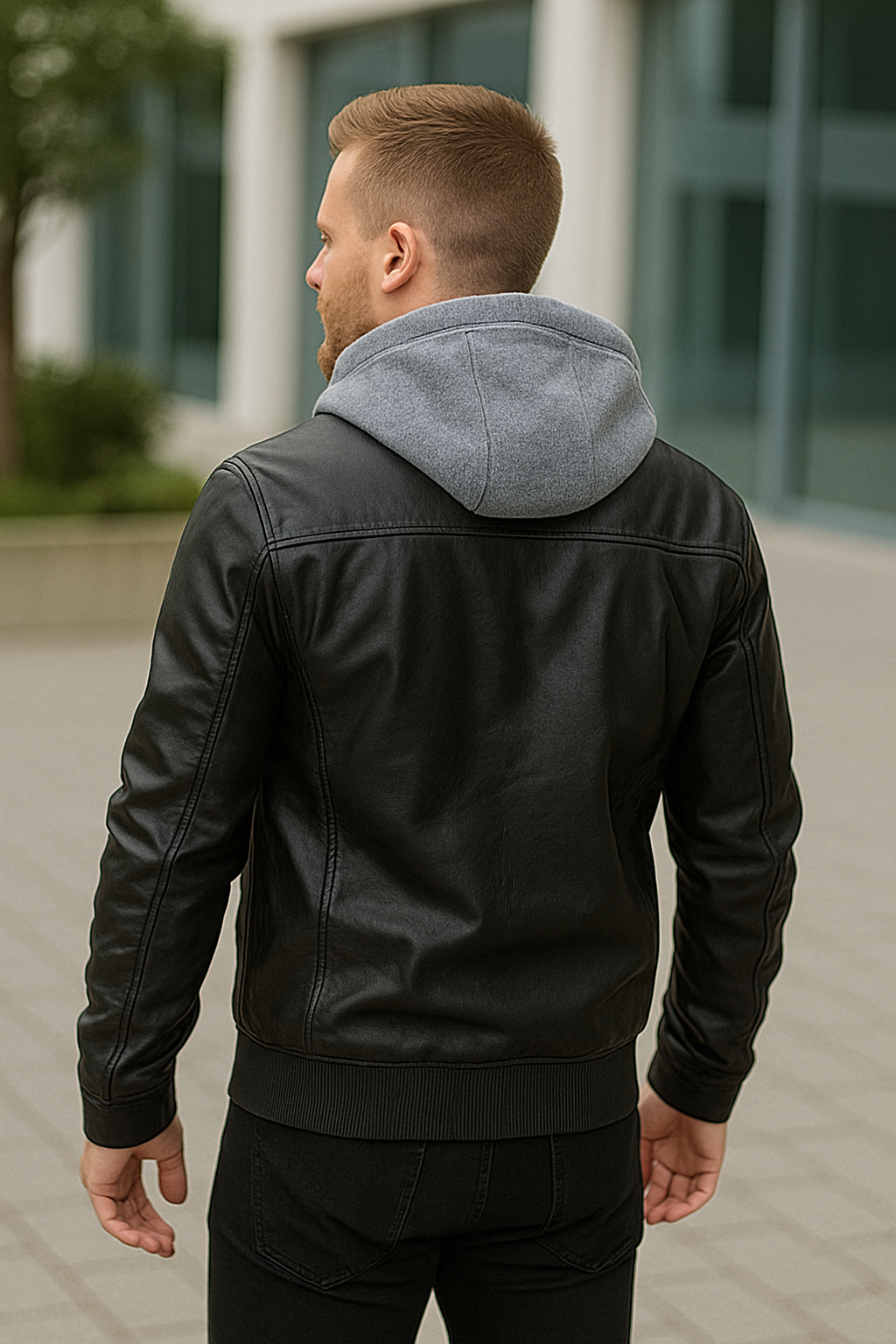 Motorjas Van PU-Leer Voor Heren, Rock-Stijl Businessjas, Casual Bovenkleding Voor Herfst En Winter | VIQA VIQA© NEDERLAND