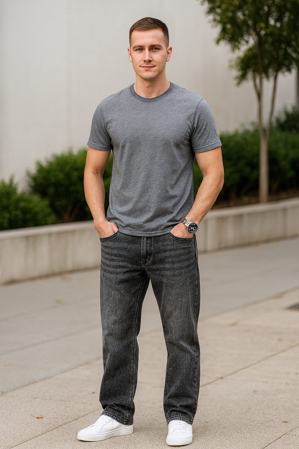 Dunne Zachte Spijkerbroek Voor Heren, Rechte Losse Comfortabele Casual Broek | VIQA VIQA© NEDERLAND