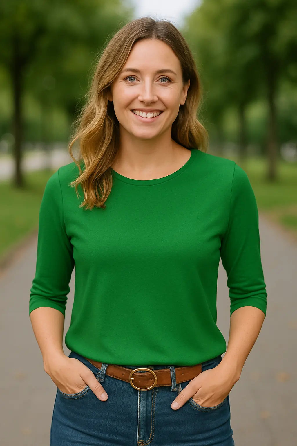 Dames zomer T-shirt Met Print, Casual Blouse Met Ronde Hals En 3/4 Mouwen, Comfortabele Top In Meerdere Kleuren | VIQA VIQA© NEDERLAND