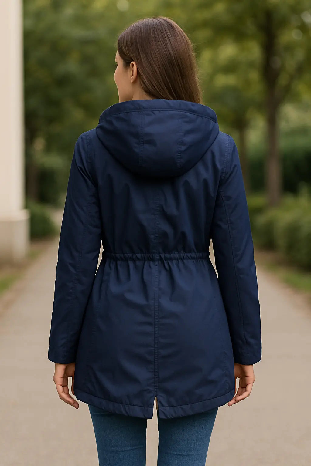 Waterdichte Regenjas Voor Dames, Lichtgewicht Trenchcoat Met Capuchon, Casual Outdoor Jas Voor Wandelingen | VIQA VIQA© NEDERLAND