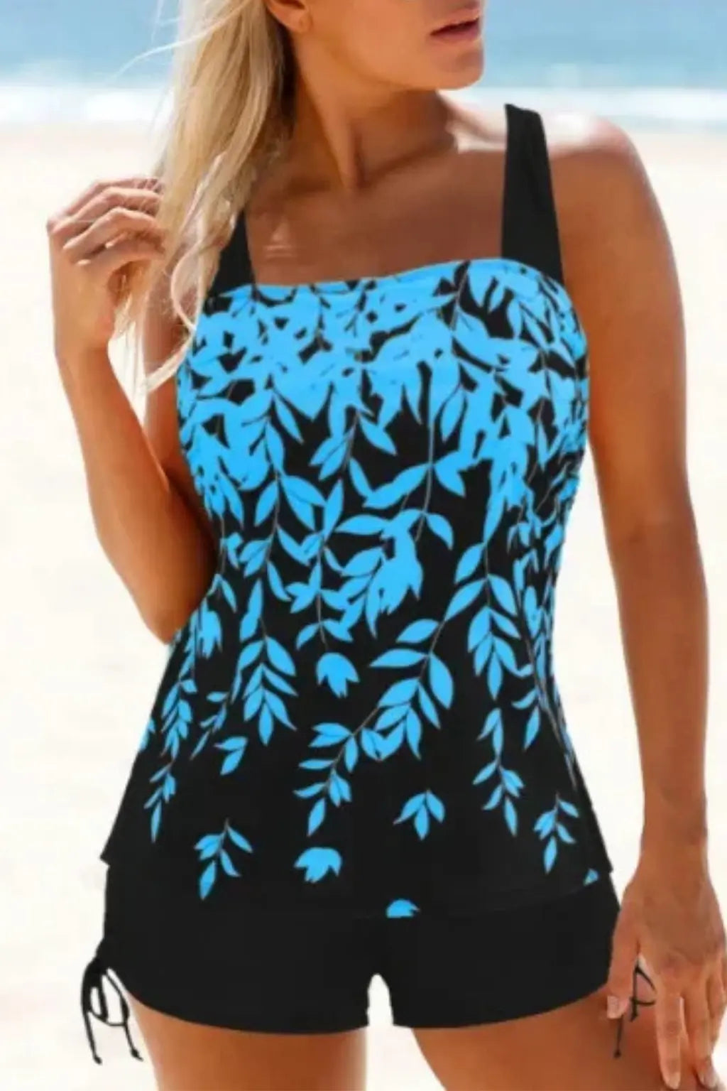 Dames Badpak Met Overtrek, Gedrukt Tankini Zwempak, 2-Delig Apart Zomer Outfit | VIQA VIQA© NEDERLAND