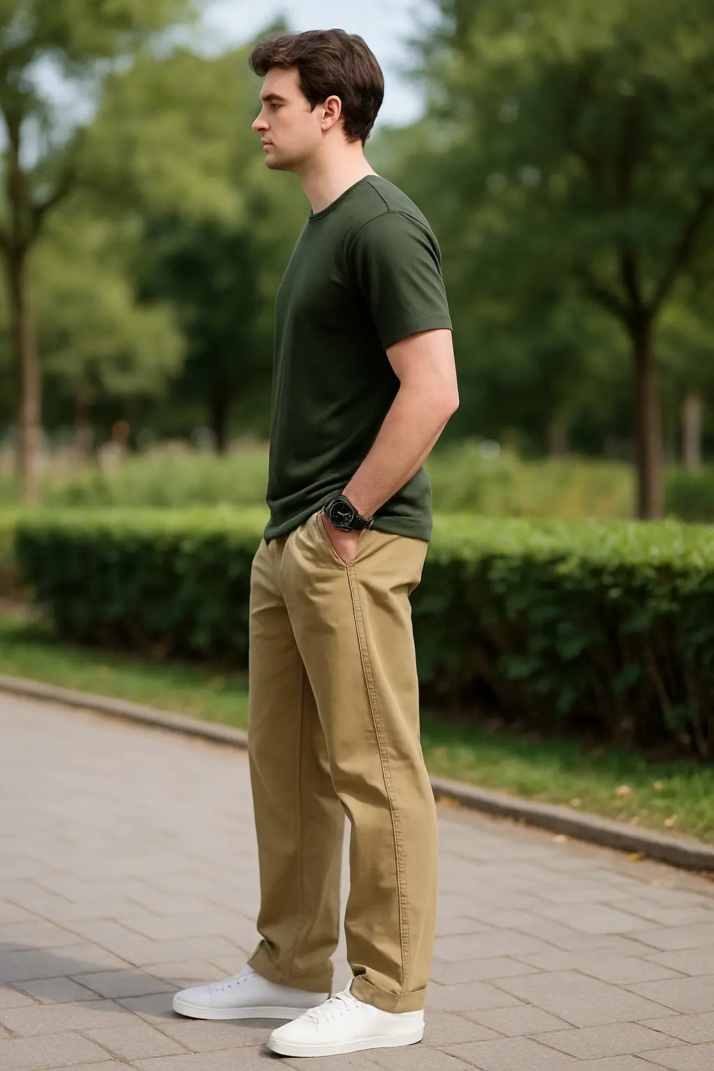 Heren Cargo Broek, Zomer Katoenen Werkkleding Broek, Casual Jogger Fit Klimmen Sweatpants | VIQA VIQA© NEDERLAND