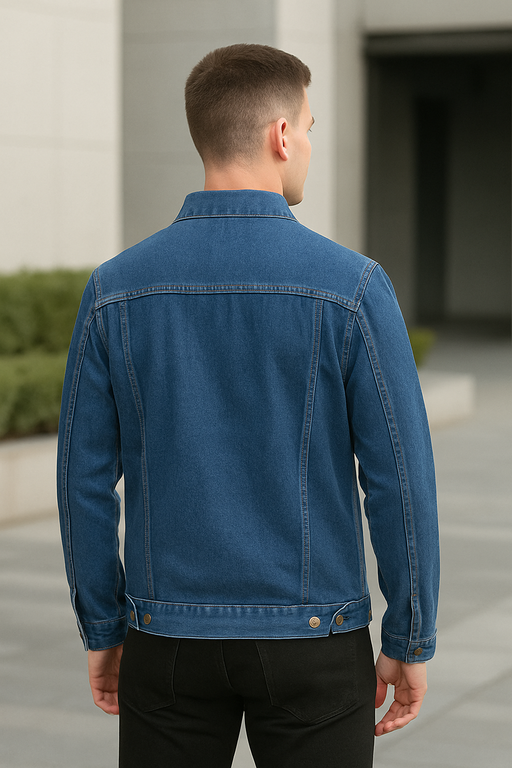 Winter Denim Jas Voor Heren, Katoen Gewatteerd, Dik, Warm, Casual Bovenkleding | VIQA VIQA© NEDERLAND