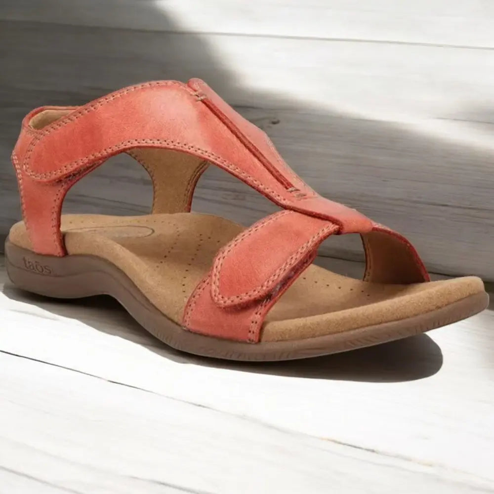 Melissa Ergonomische PU Leren Sandalen VIQA© NEDERLANDRood-43