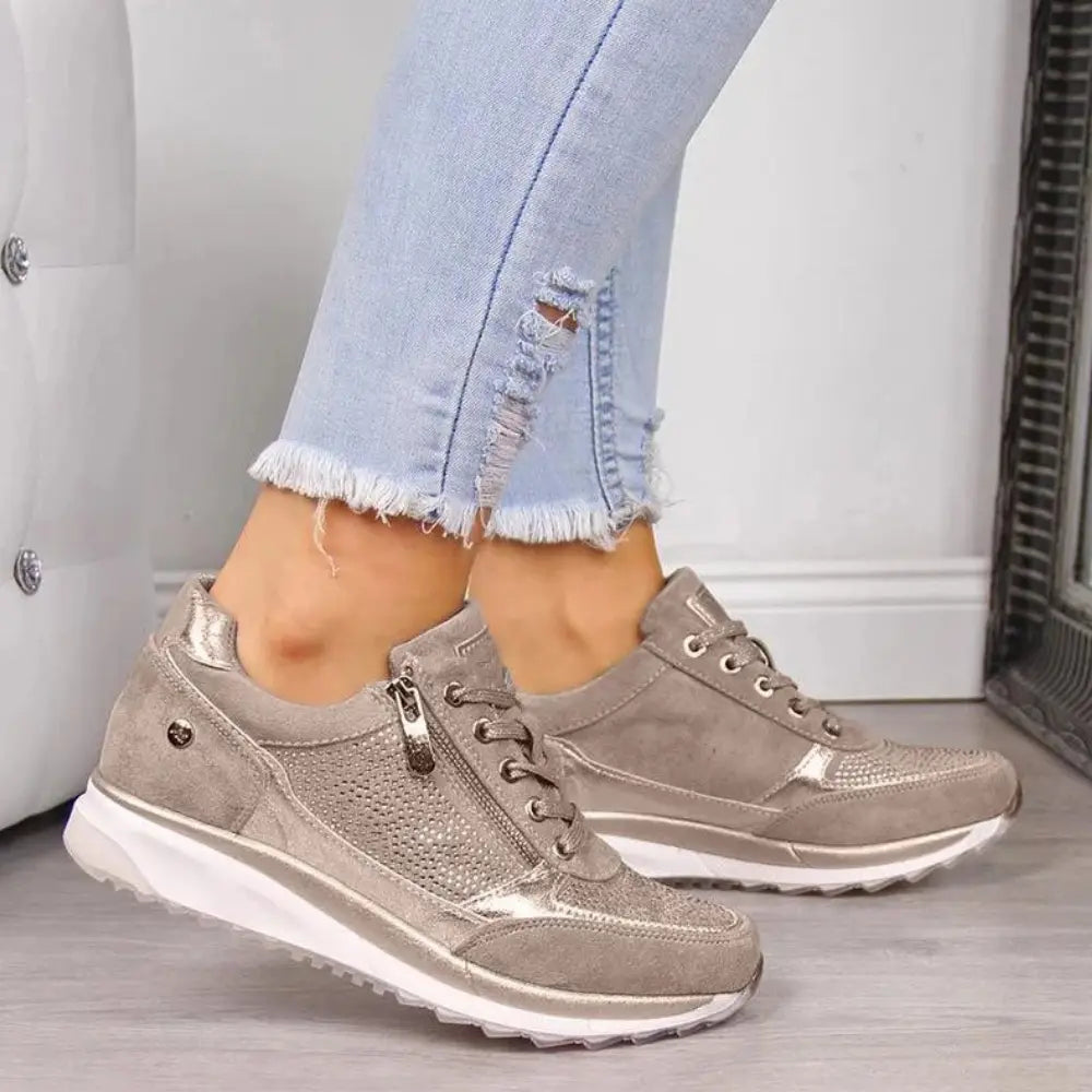 Elaine Orthopedische Ondersteuningsschoenen VIQA© NEDERLANDBeige-43