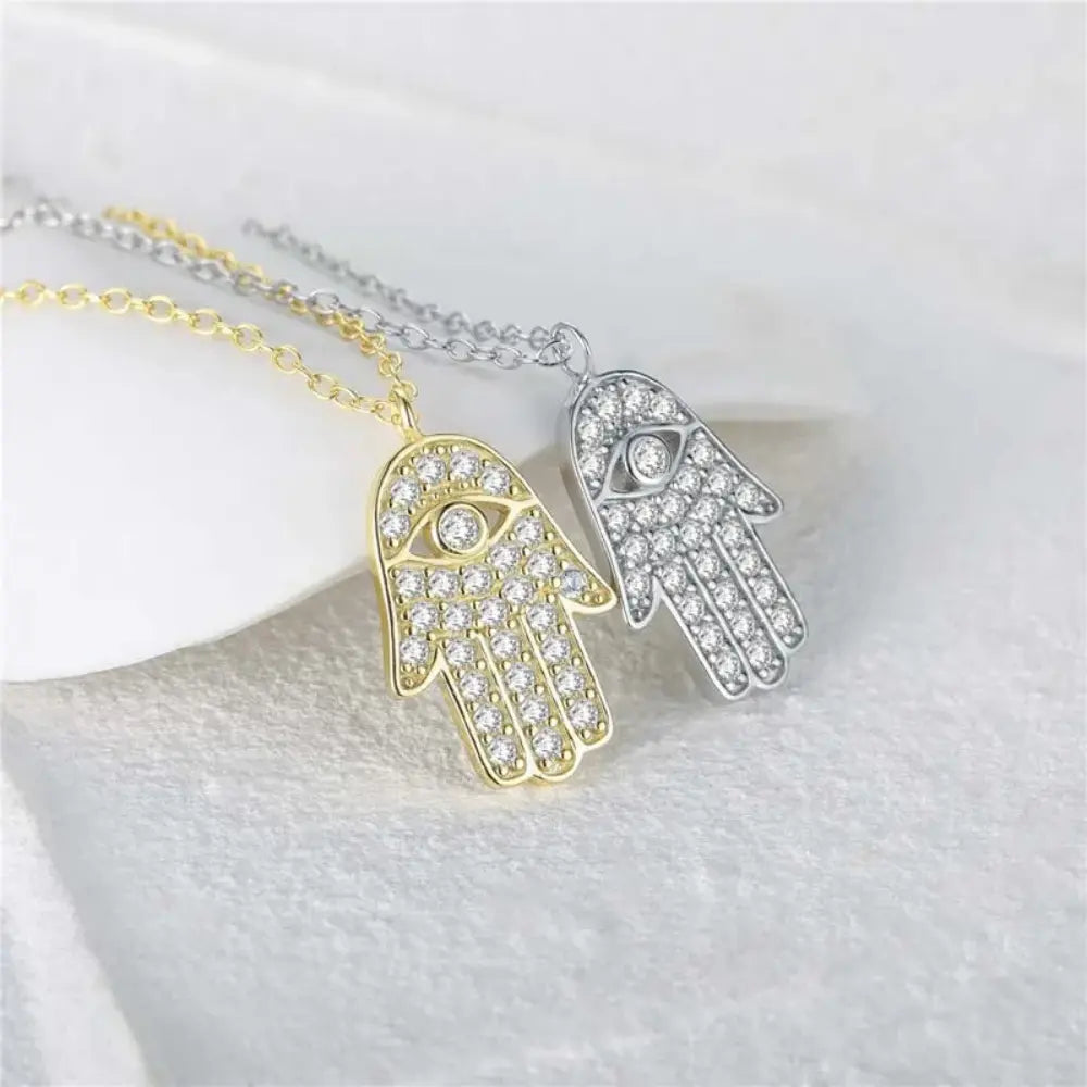 925 Sterling Zilveren INS Diamant Beschermingshanger Voor Dames VIQA© NEDERLAND