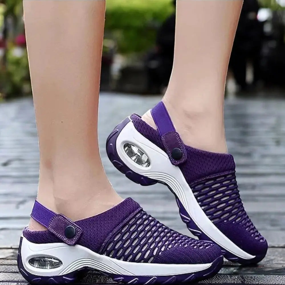 Thelma Dames Zomer Orthopedische Sandalen VIQA© NEDERLANDPaars-43