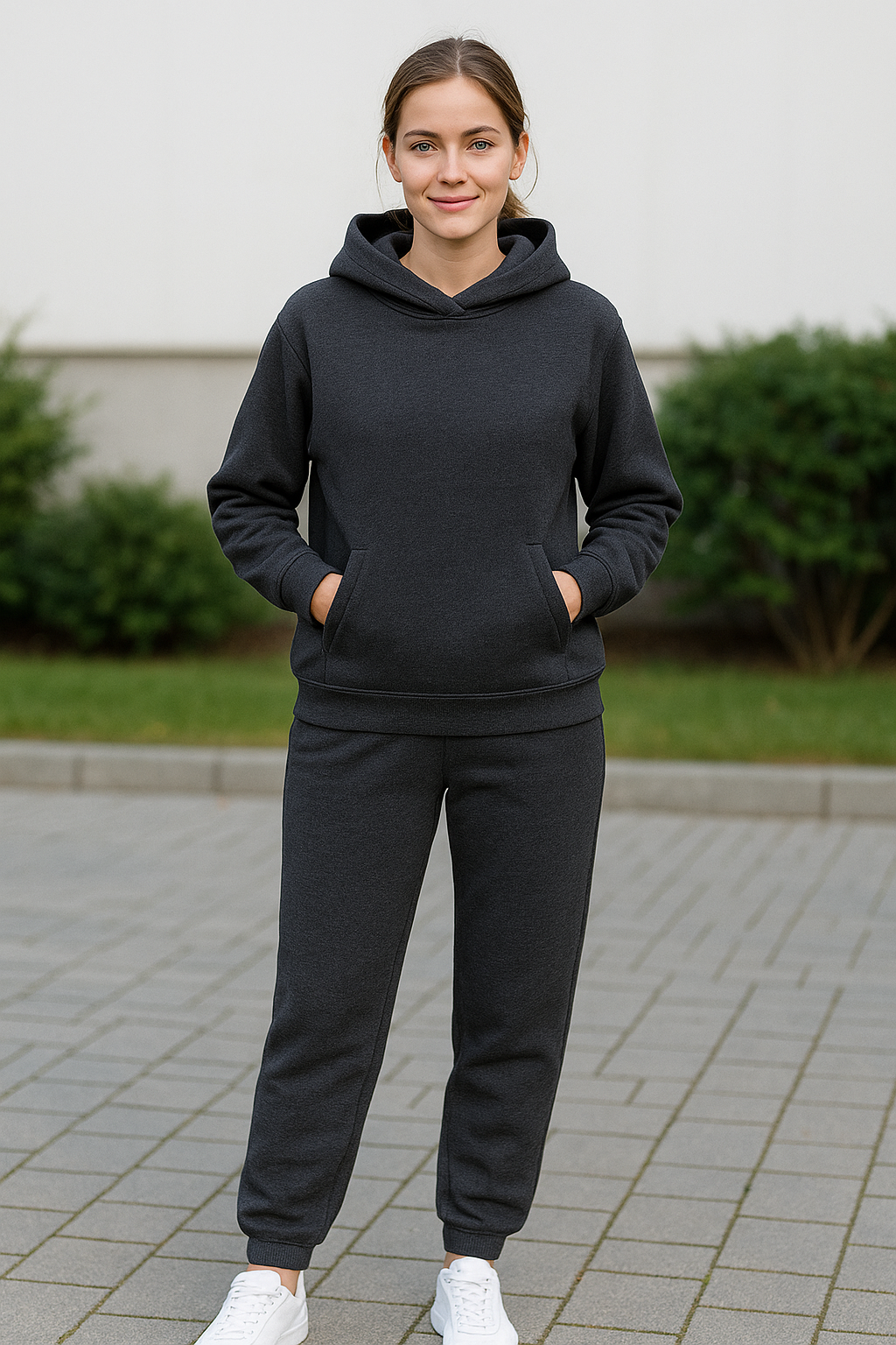 Dames Casual Tweedelige Hoodie en Sweater Broek Set, Verdikte Lange Mouwen Outfit | VIQA VIQA© NEDERLAND