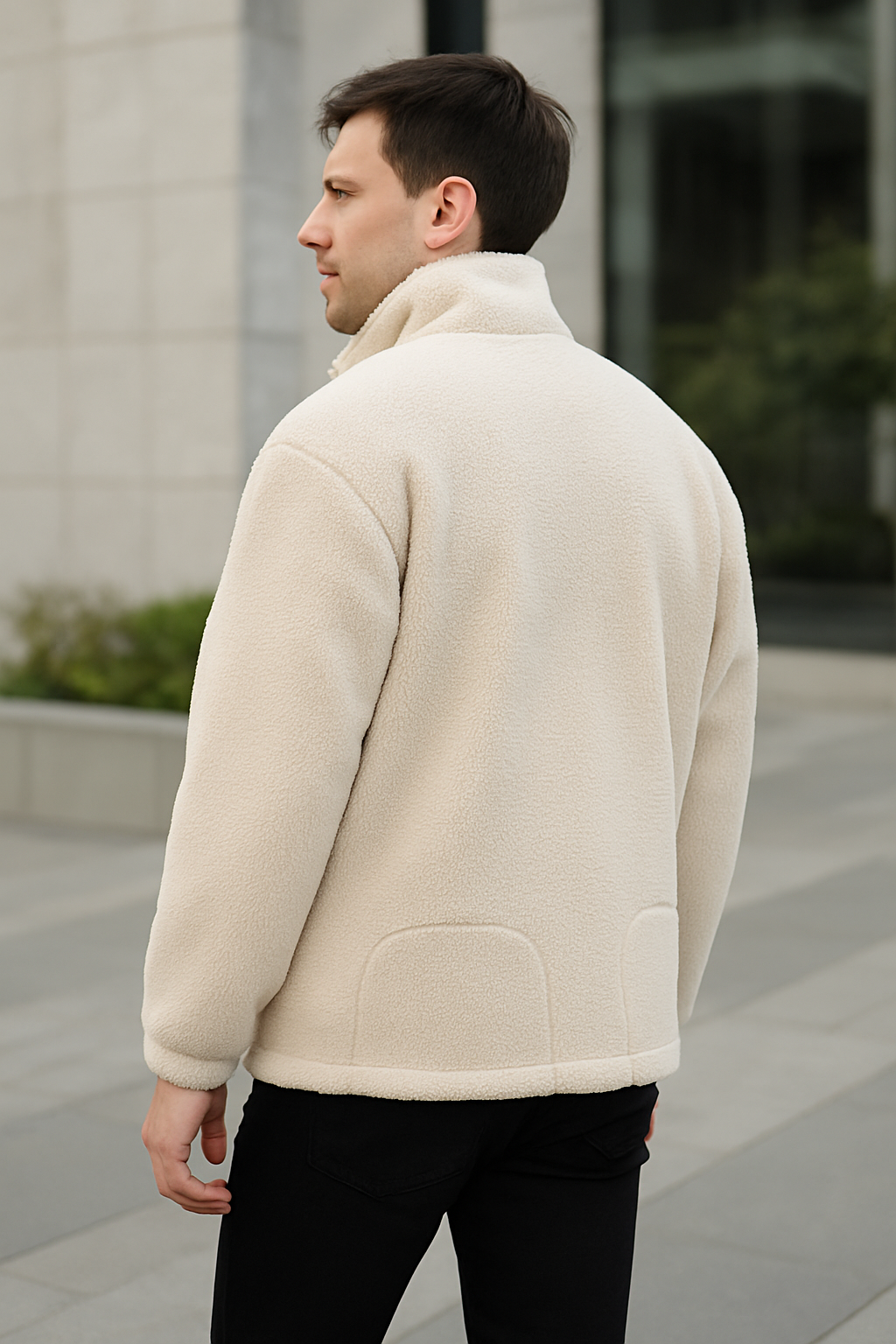 Heren Winter Bontjas, Dikke Katoenen Gewatteerde Lamswollen Jas, Casual Warme Herfstjas Voor Dagelijks Gebruik | VIQA VIQA© NEDERLAND