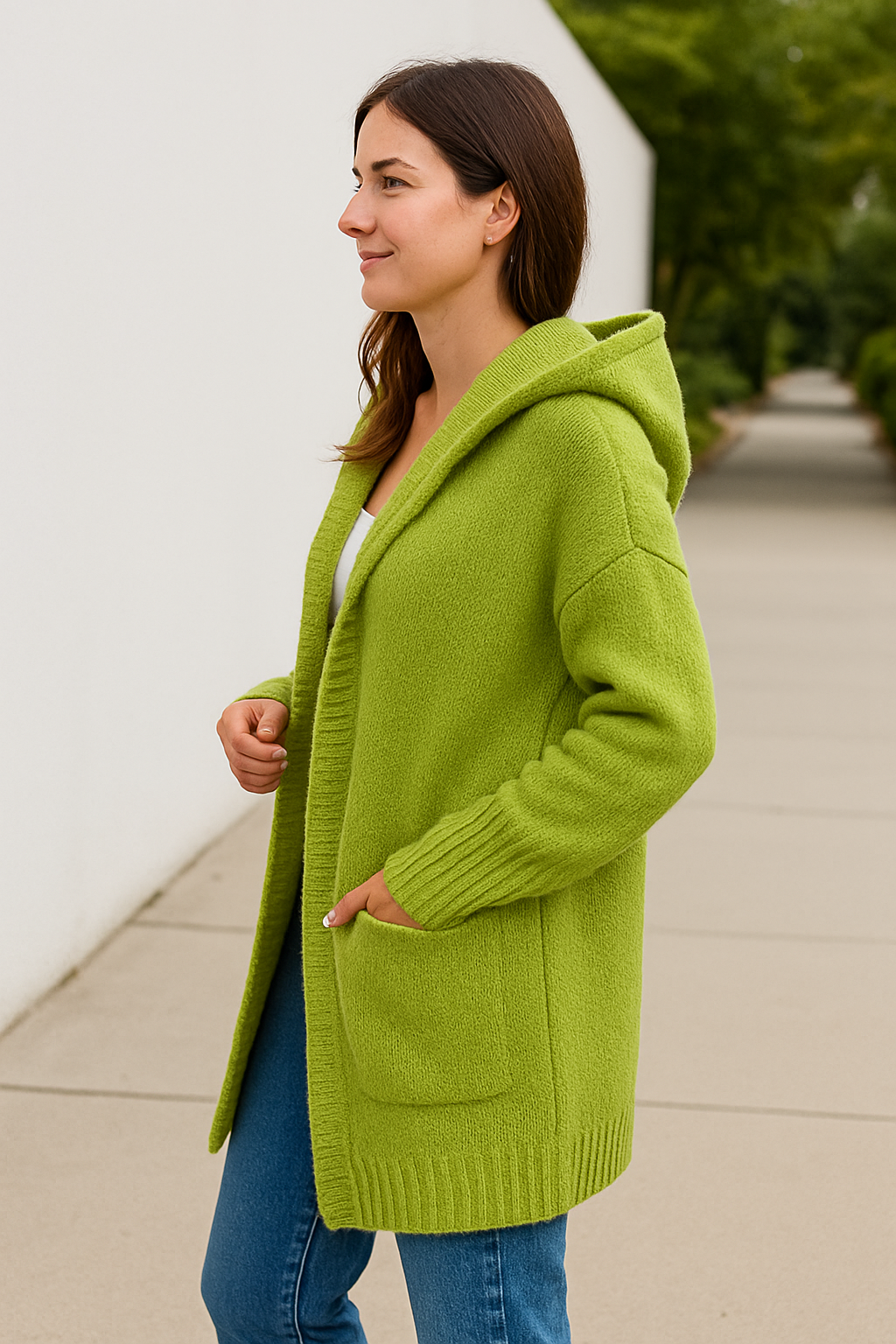 Lange Gebreide Cardigan Jas Voor Dames, Losse Bat Mouw Herfst Winter Casual Sweaterjas | VIQA VIQA© NEDERLAND