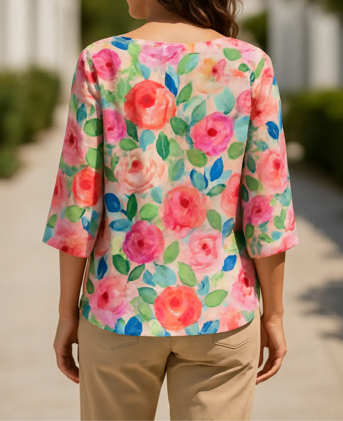 Nicole Elegante Bloemen Blouse VIQA© NEDERLAND