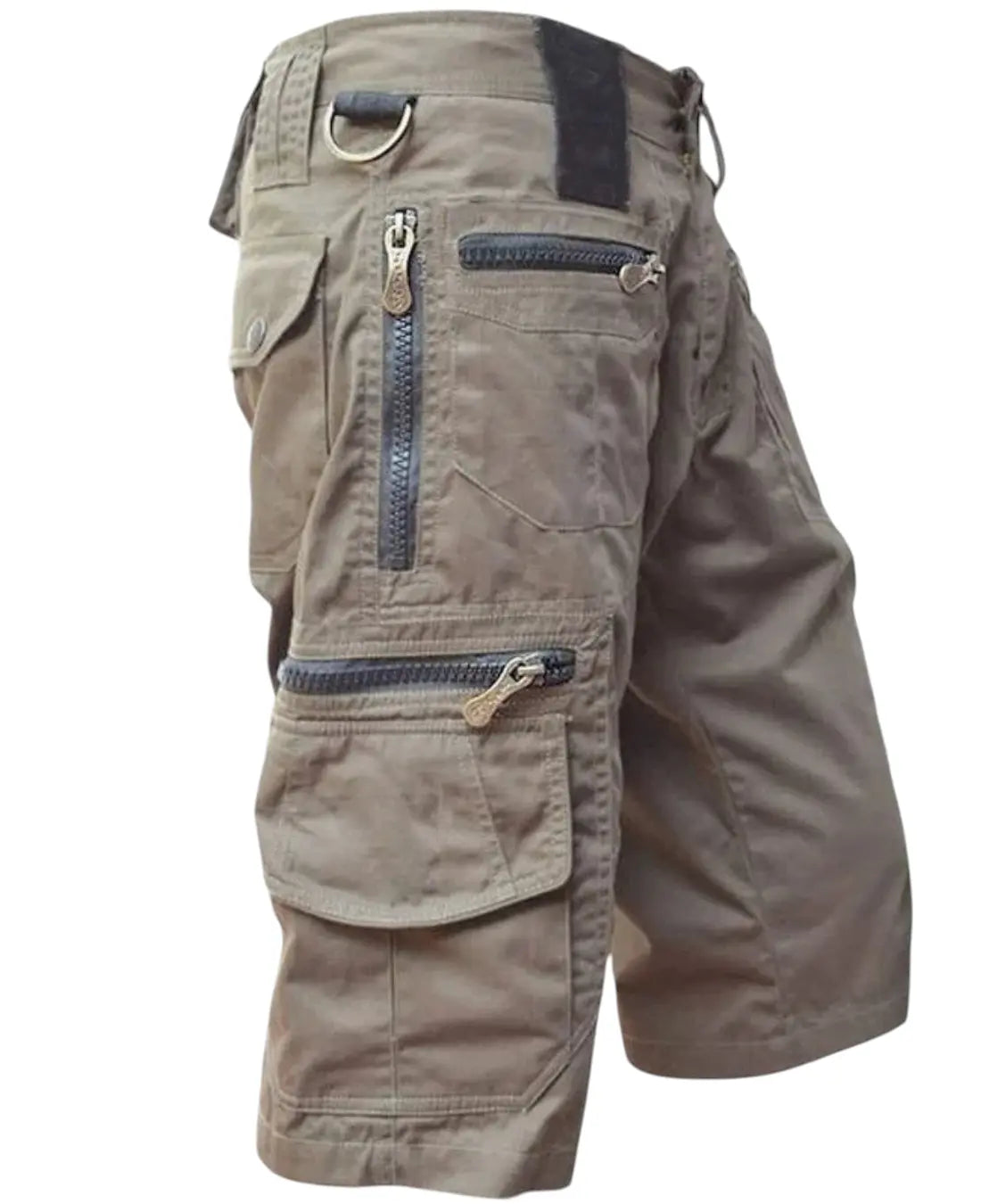 Tactische Herenshort Met Rits VIQA© NEDERLAND