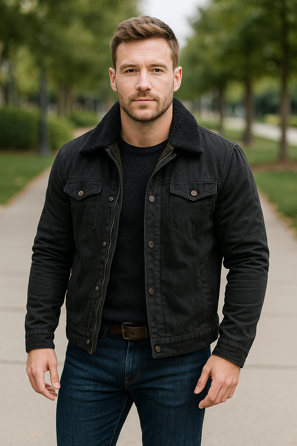 Winterparka Voor Heren, Winddichte Dikke Retro Reversjas, Warme Loszittende Bovenkleding | VIQA VIQA© NEDERLAND