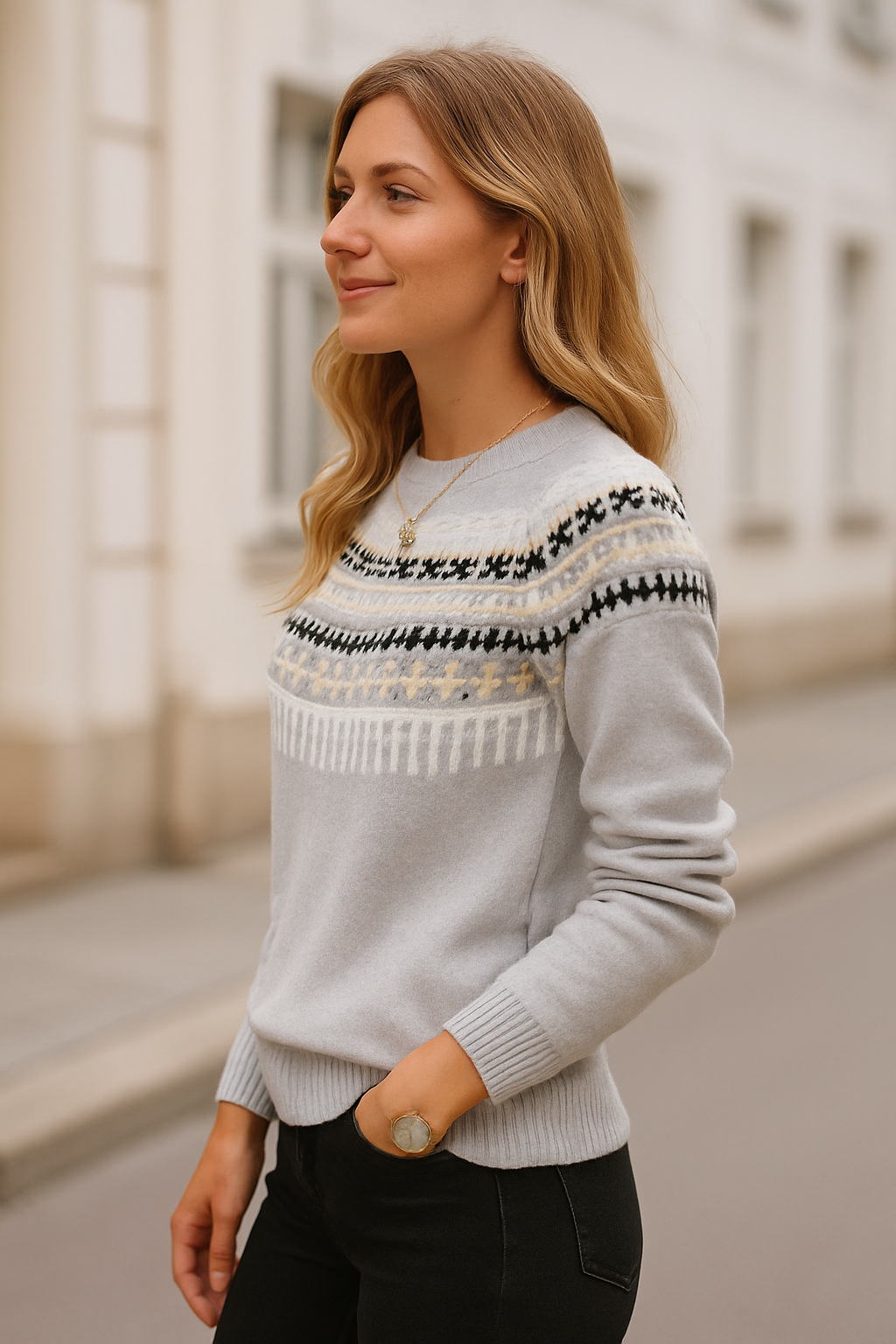 Heren Kasjmier Trui, O-Hals Gebreide Trui, Loose Fit Winter Casual Warme Top | VIQA VIQA© NEDERLAND