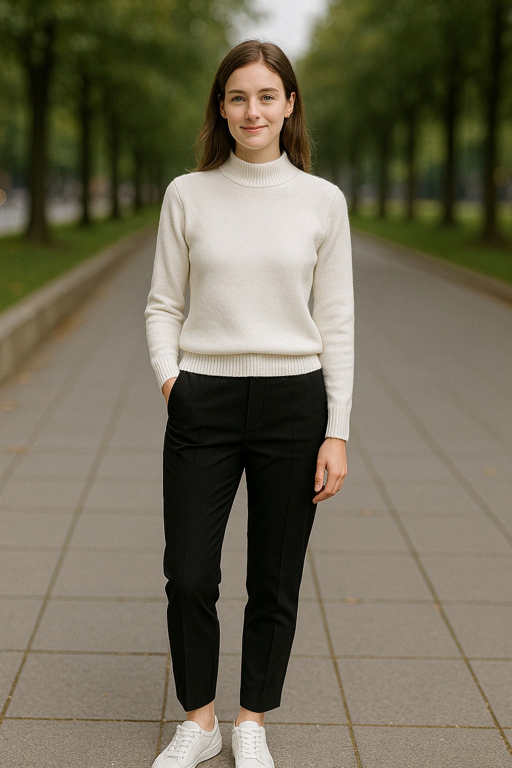 Dames Merinowollen Trui Met Hoge Kraag, Herfst En Winter Kasjmier Gebreide Pullover Top | VIQA VIQA© NEDERLAND